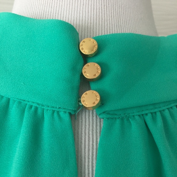 Bebe Bright Teal Summer Dress - Picture 5 of 8